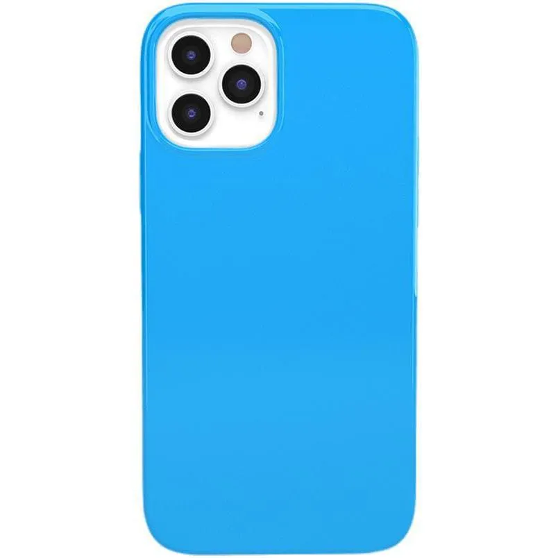 Miami Cabana | Solid Neon Blue Case