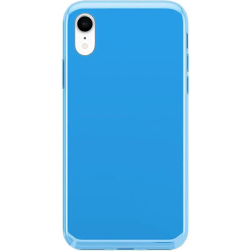 Miami Cabana | Solid Neon Blue Case