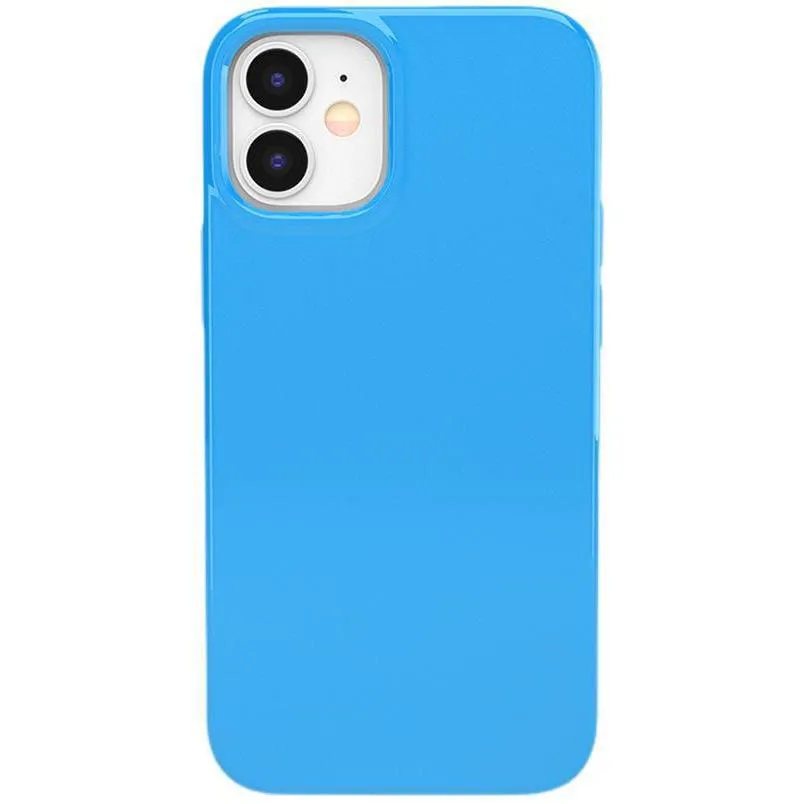 Miami Cabana | Solid Neon Blue Case