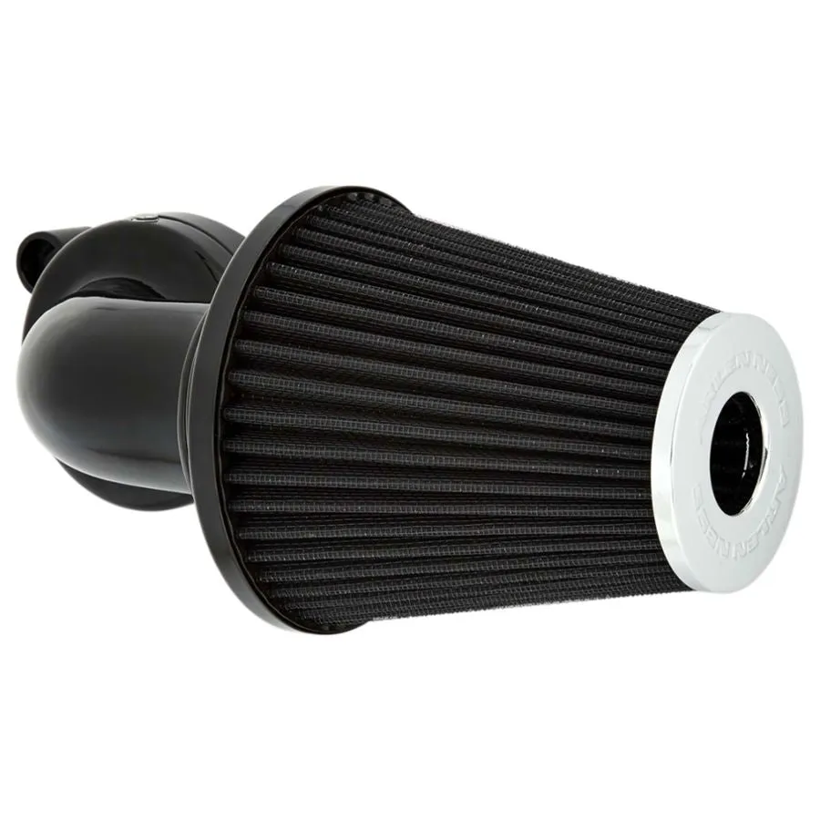 Monster Sucker Air Cleaner Kit For Harley 00-17 Twin Cam (Exc. FBW & 99-01 FL FLT) Black