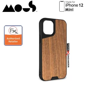 Mous Limitless 3.0 for iPhone 12 Mini 5G 5.4" - Air Shock High Impact Material Case -  Walnut (Barcode : 5060624483820 )
