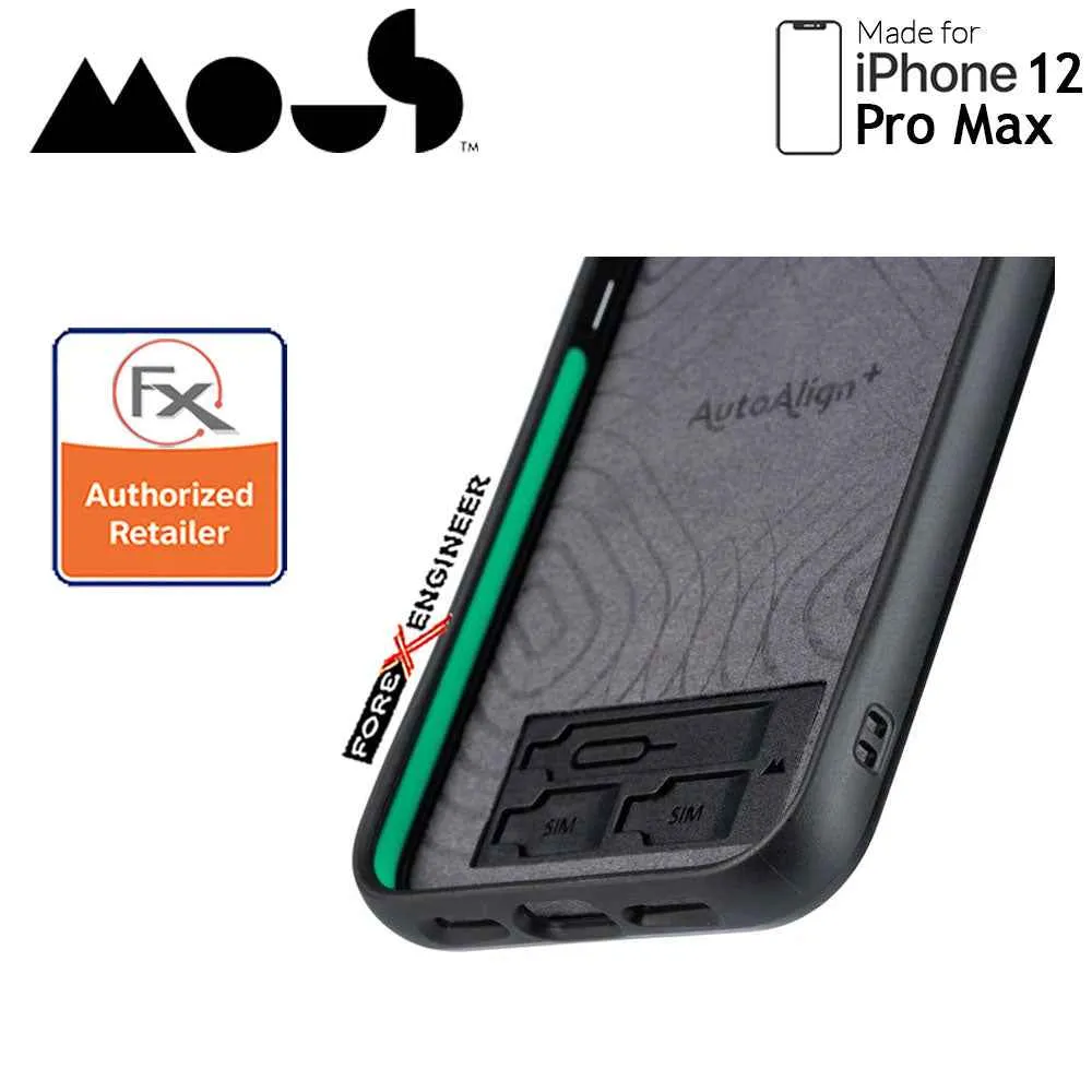 Mous Limitless 3.0 for iPhone 12 Pro Max 5G 6.7" - Air Shock High Impact Material Case -  Speckled Leather (Barcode : 5060624483950 )