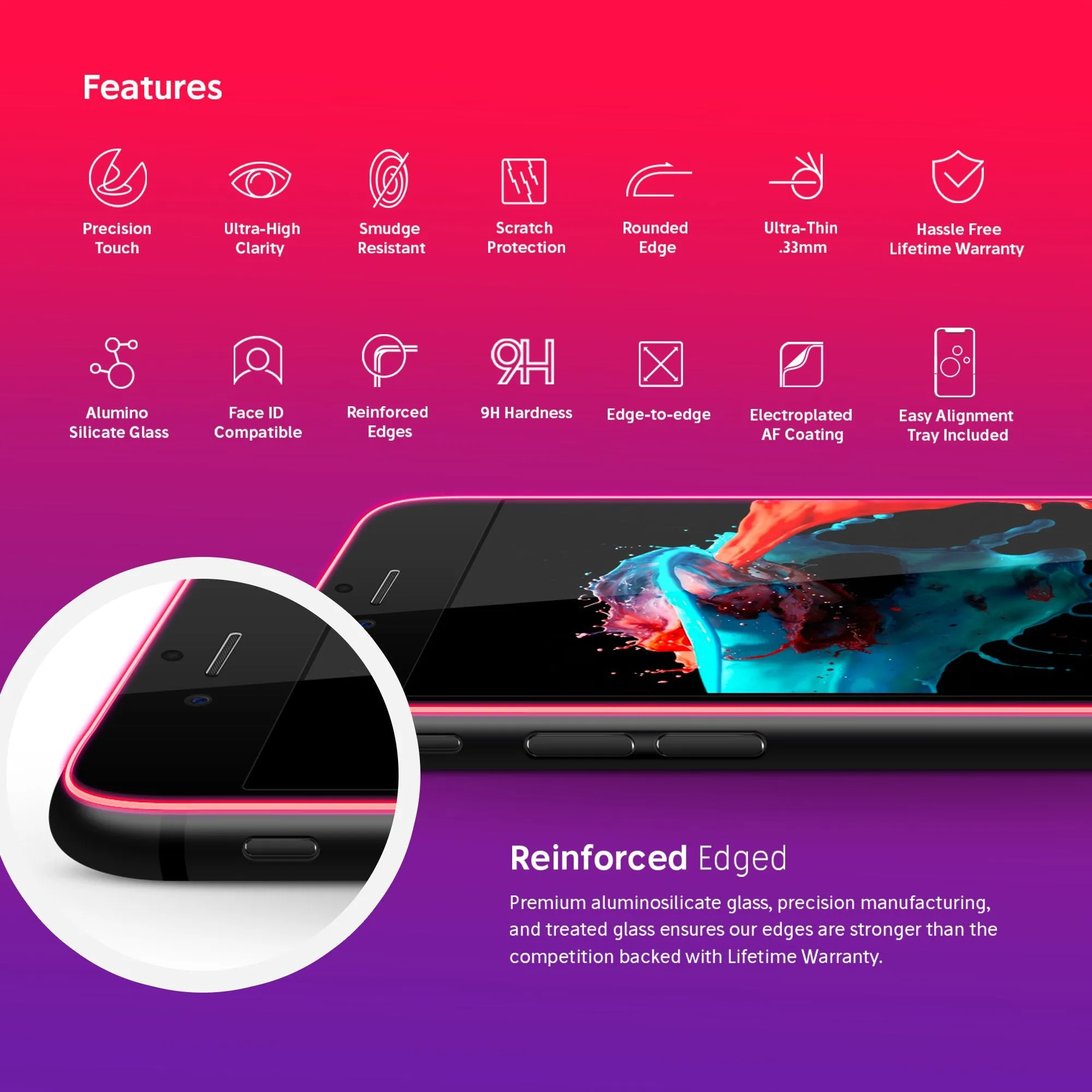 NanoArmour iPhone 8 Screen Protector
