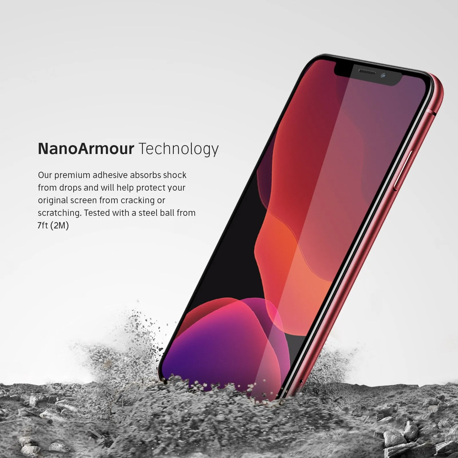 NanoArmour iPhone XS / X  Screen Protector