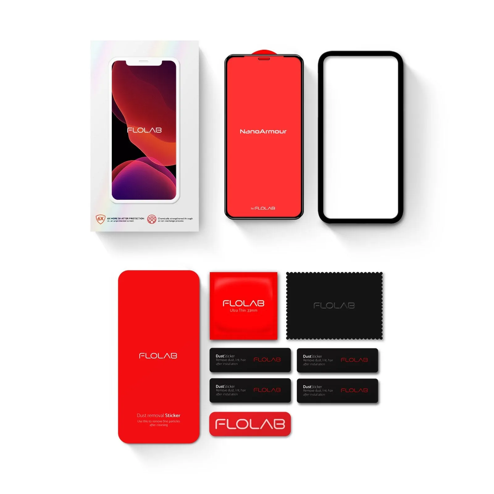 NanoArmour iPhone XS / X  Screen Protector
