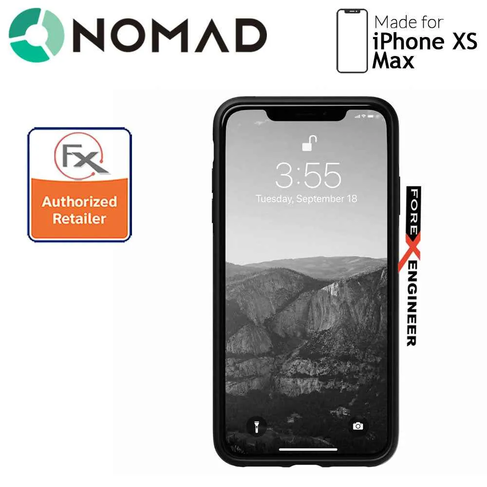 Nomad Carbon Case for iPhone XS Max - Black Color ( Barcode: 855848007731 )
