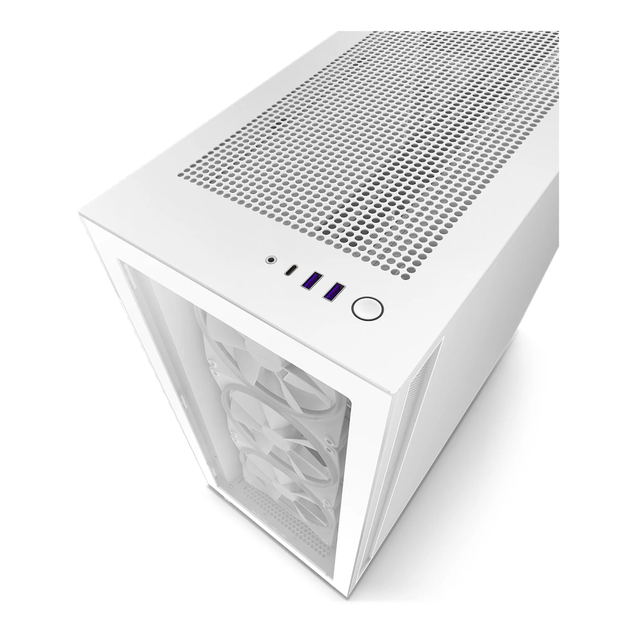 NZXT CM-H71EW-02 H7 Elite Premium Mid-Tower ATX Case - White