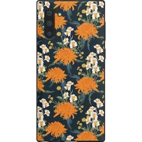 Off Tropic Floral | Exotic Orange Flower Samsung Case
