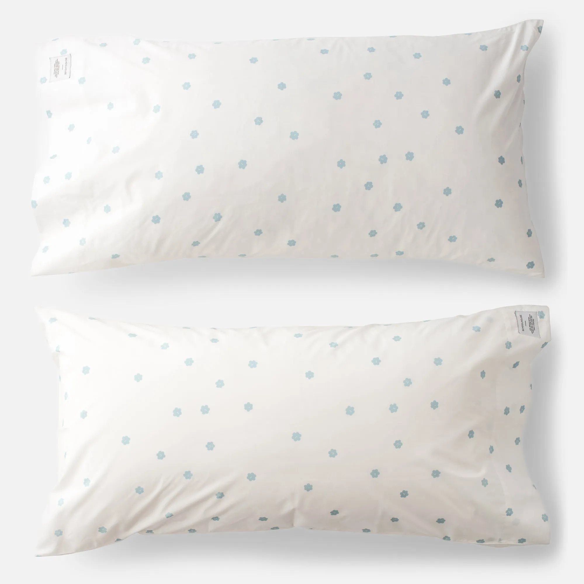 Paper Flower Pillow Cases, Set of 2