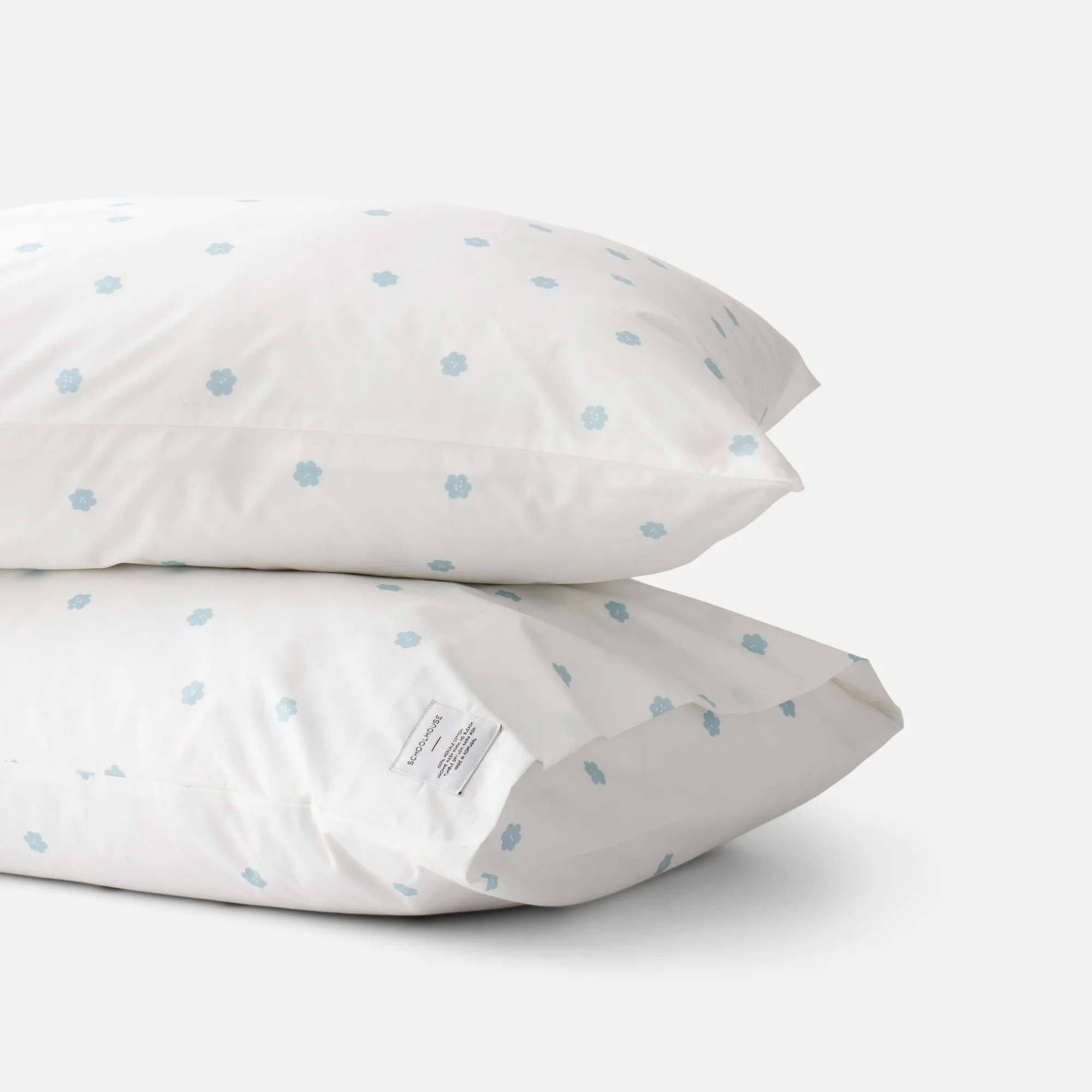 Paper Flower Pillow Cases, Set of 2