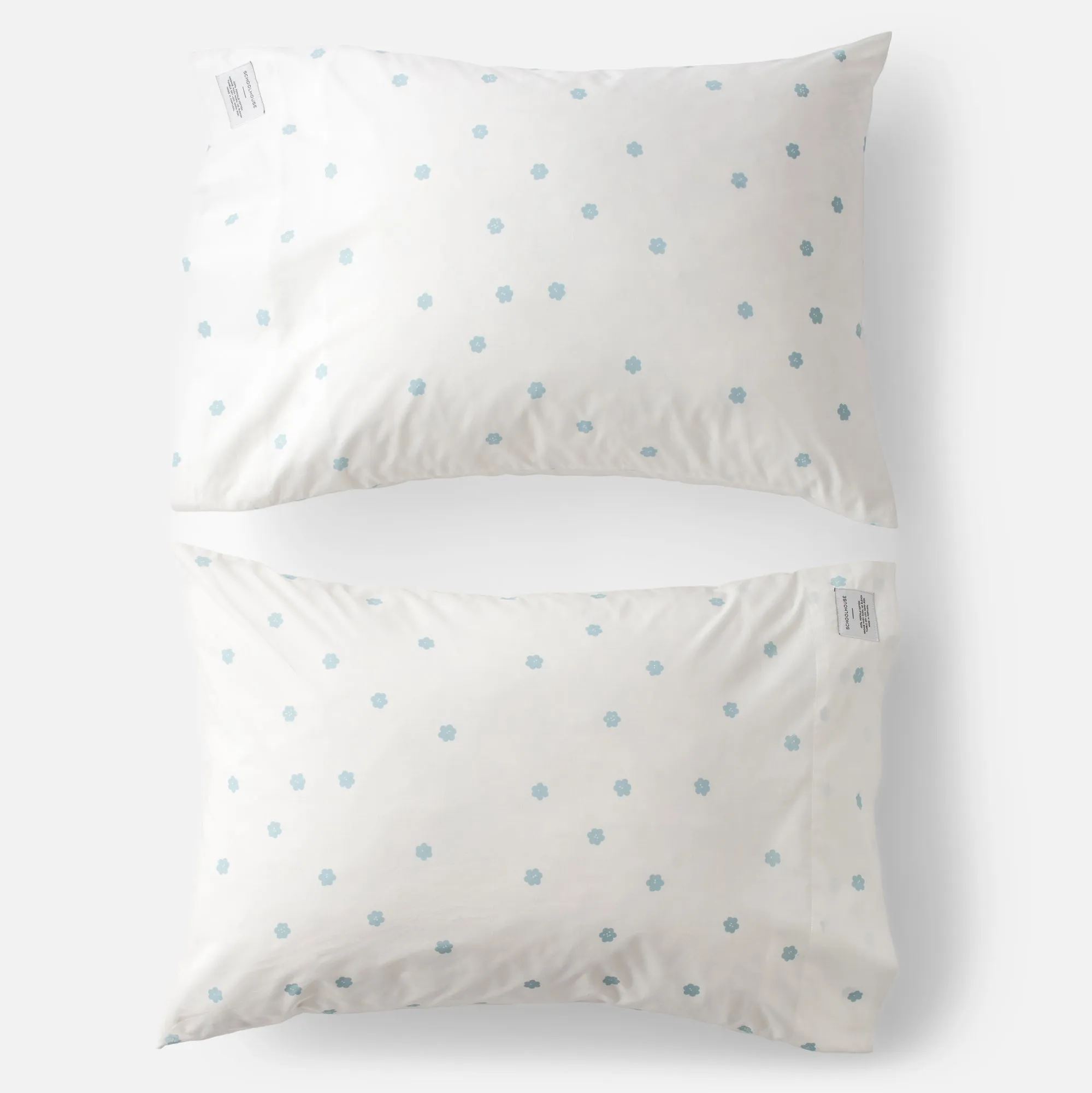 Paper Flower Pillow Cases, Set of 2