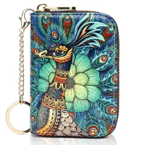 Peacock Card Holder