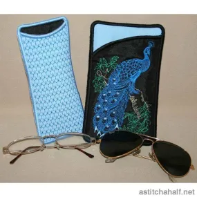 Peacock Eyeglass Cases 01