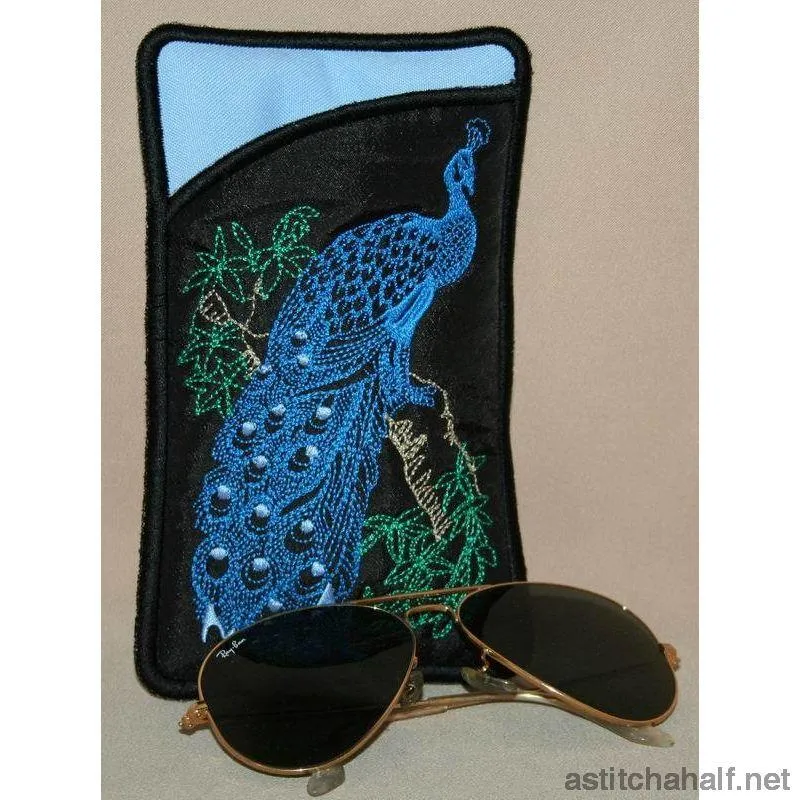 Peacock Eyeglass Cases 01