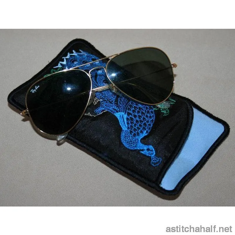 Peacock Eyeglass Cases 01