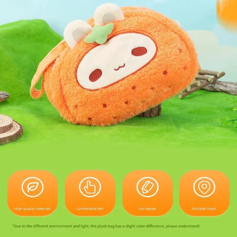 Plush Carrot Bunny Game Controller Case