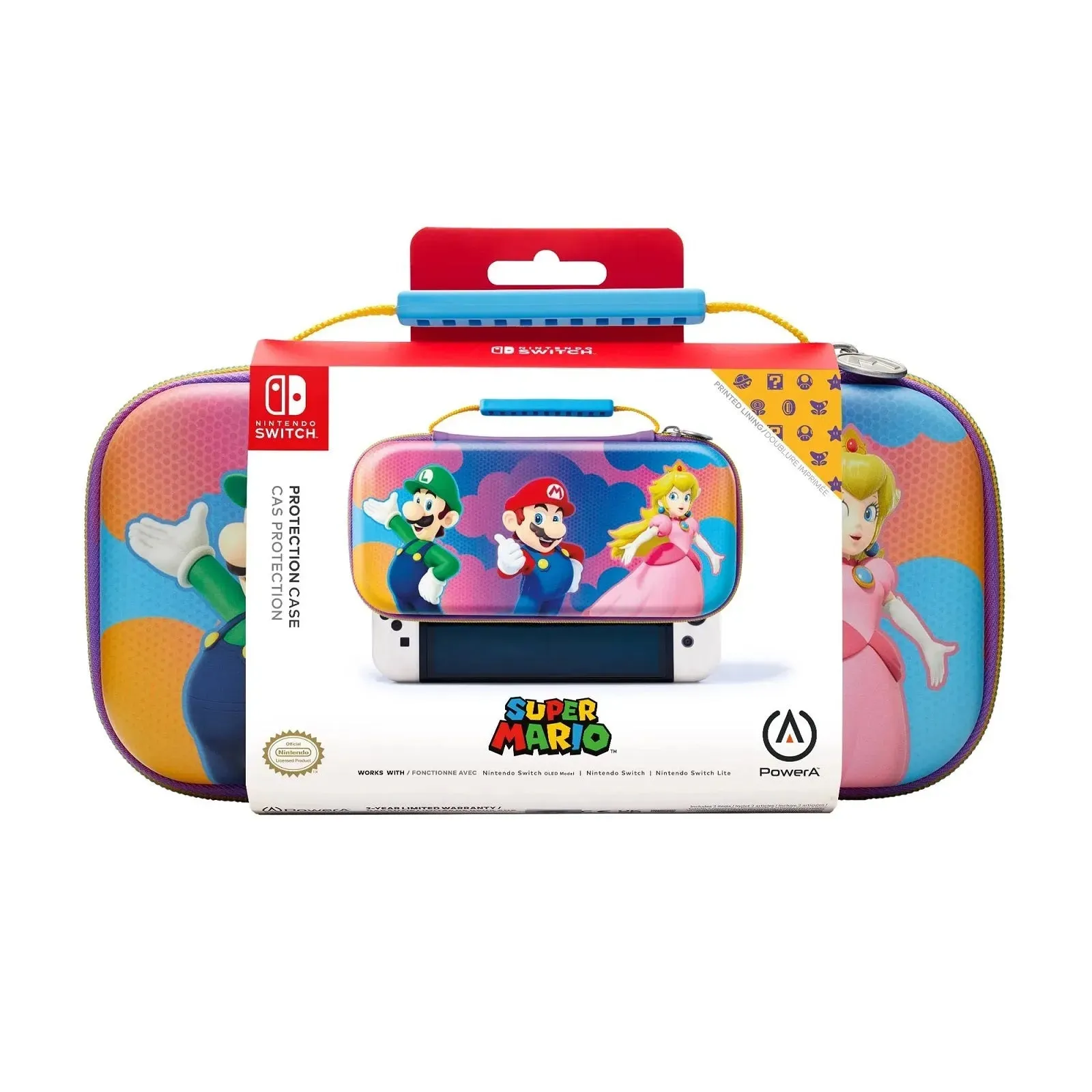 PowerA Protection Case for Nintendo Switch Colour Splash Heroes