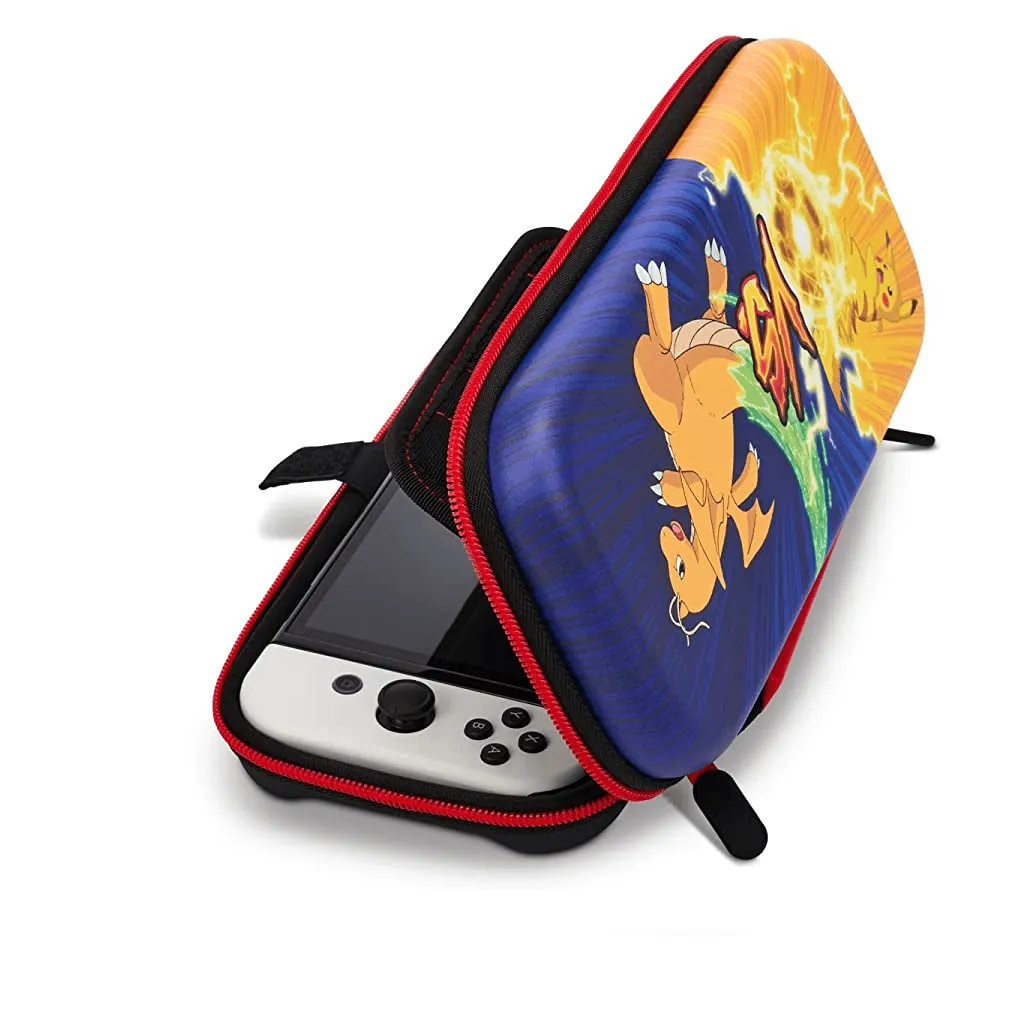 PowerA Protection Case for Nintendo Switch OLED Model, Nintendo Switch and Nintendo Switch Lite Pokémon: Pikachu vs. Dragonite