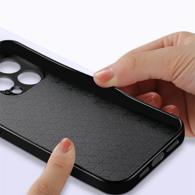 Python-patterned Mobile Phone Case With Fine Holes To Prevent Falling