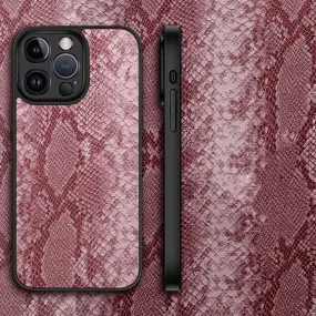 Python-patterned Mobile Phone Case With Fine Holes To Prevent Falling