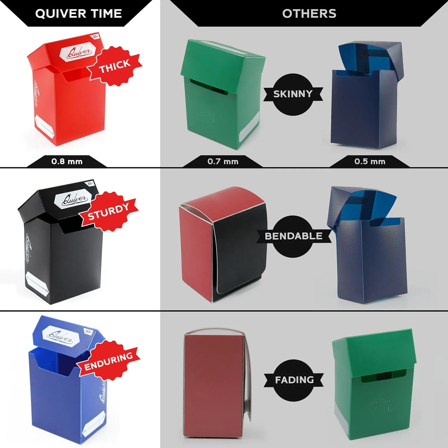 Quiver Time - Standard Deck Blocks 80  (Set of 5 Boxes)