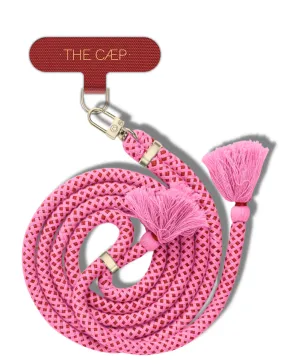 Red Universal Phone Hitch   Tassel Rope