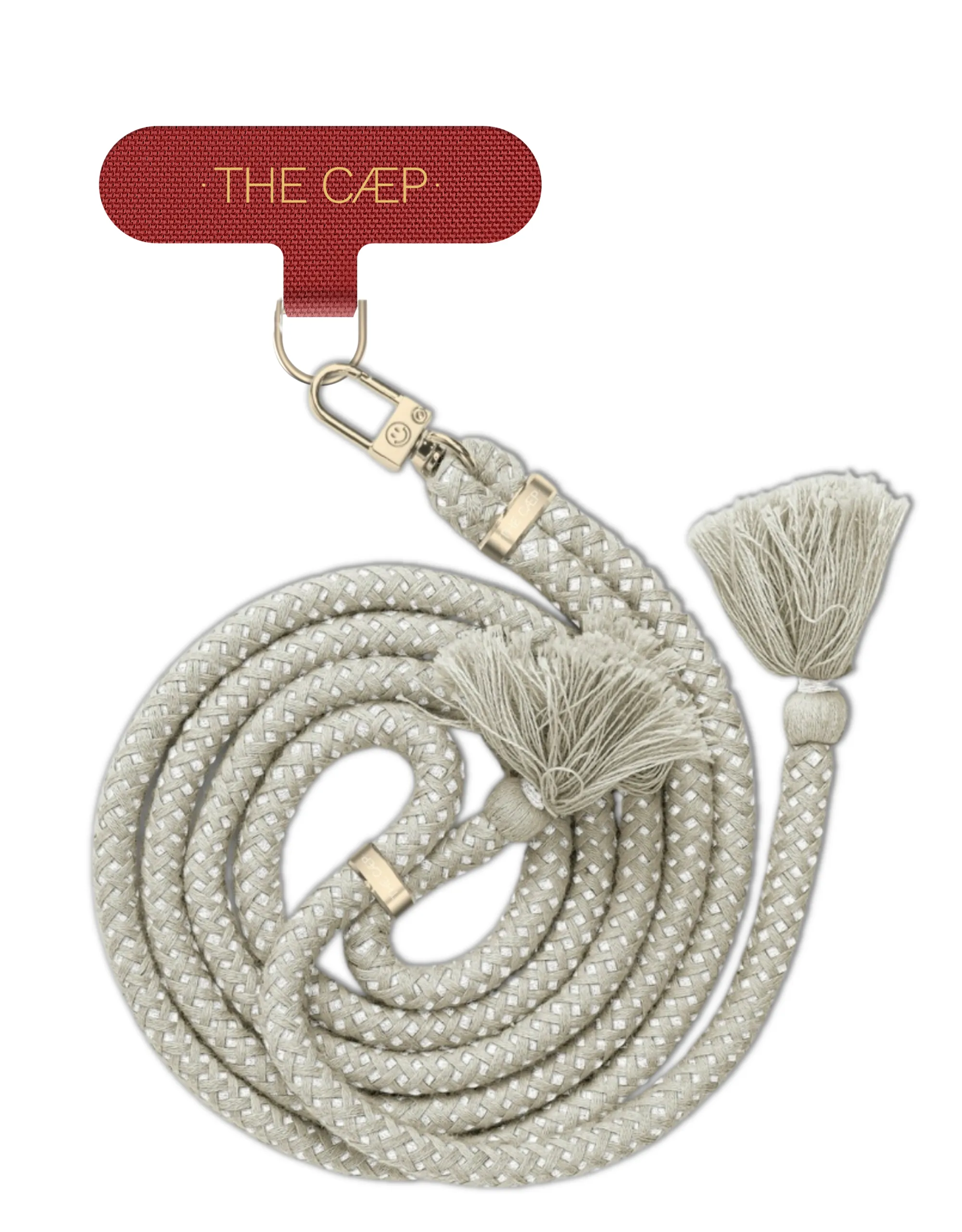 Red Universal Phone Hitch   Tassel Rope