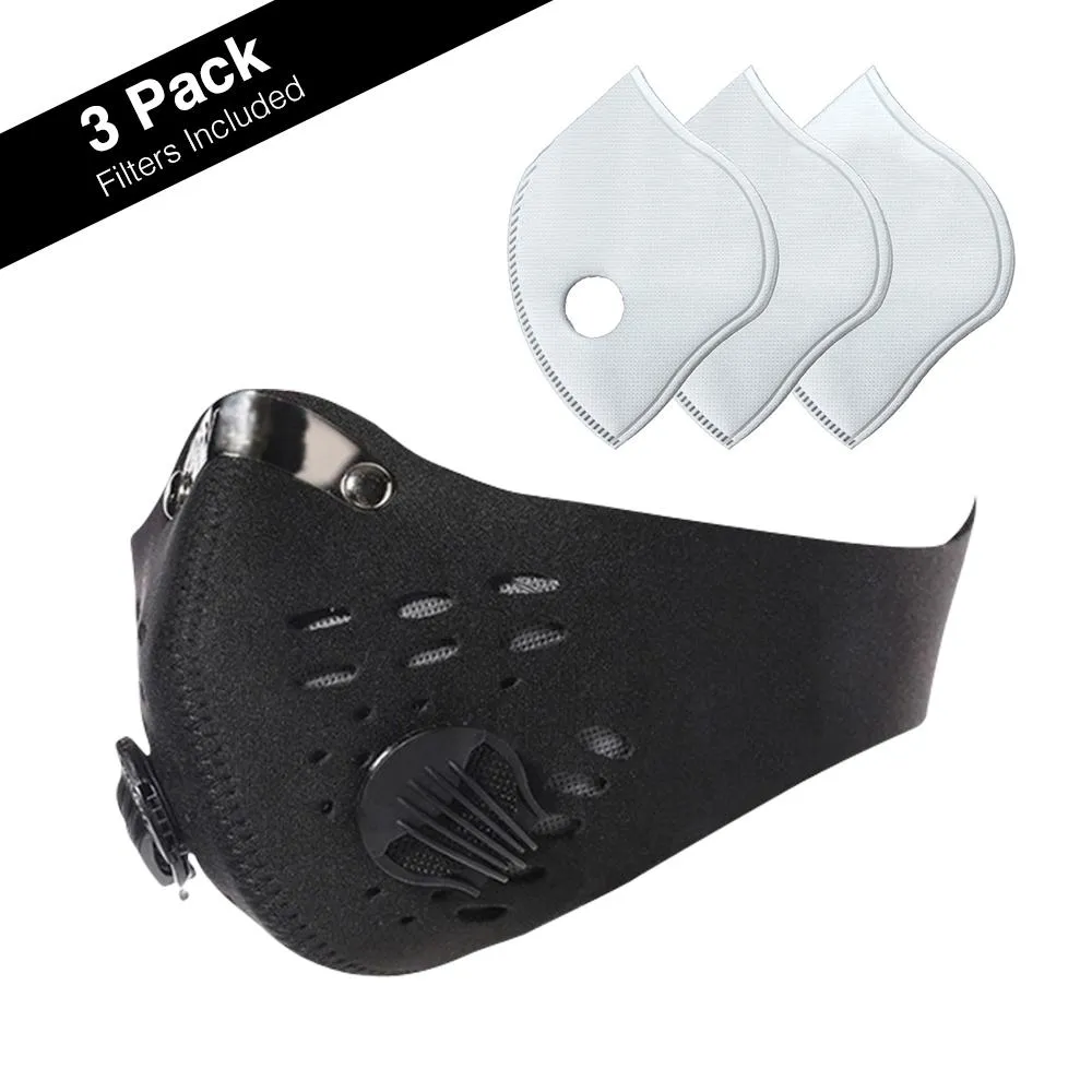 Reusable Dust Proof Mask With 3 Filters