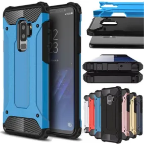 Rugged Armor Case For Samsung Galaxy S9 Plus S5 S6 S7 Edge S8 Note 4 5 8 9 A6 A7 A8 J8 J4 J6 Prime 2018 Hard PC Shockproof Case