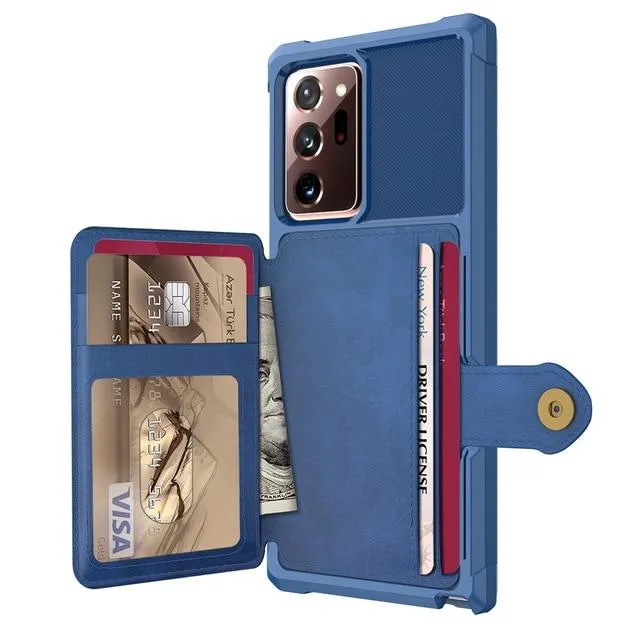 Samsung Galaxy Note 20 Ultra/Note 20 5G Credit Card Case PU Leather Flip Wallet Cover with Photo Holder Hard Back Cover |Phone Case & Covers|