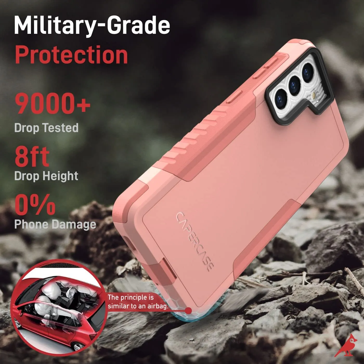 Samsung Galaxy s21 case Protector Shockproof Protective Phone case Pink