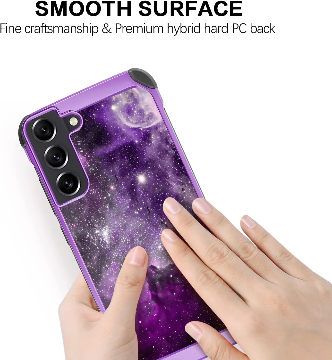 Samsung Galaxy S22 Case, Slim Glow Shockproof Protective Phone Case