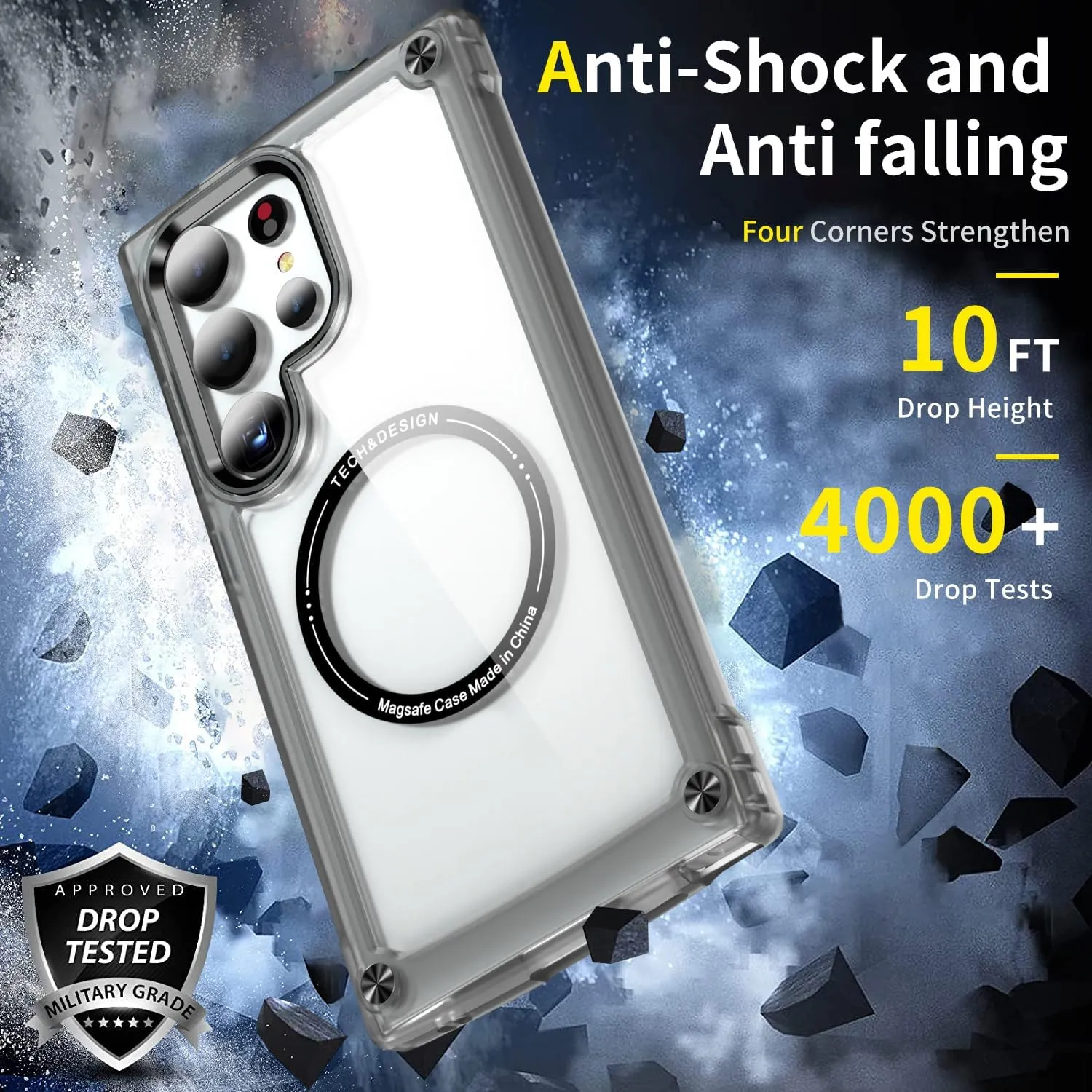 Samsung Galaxy S24 Ultra Case Clear S24 Ultra Phone Case