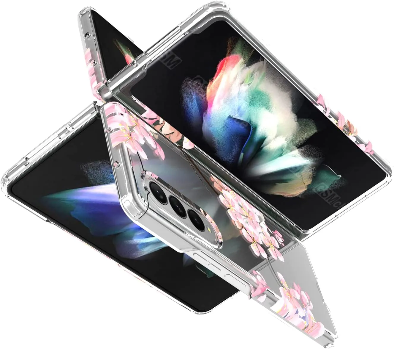 Samsung Galaxy Z Fold 4 Case 5G 2022, Samsung Z Fold 4 Case Women Girls