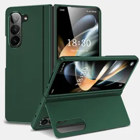 Shockproof Built-in Kickstand Screen Proctector Phone Case for Samsung Z Fold