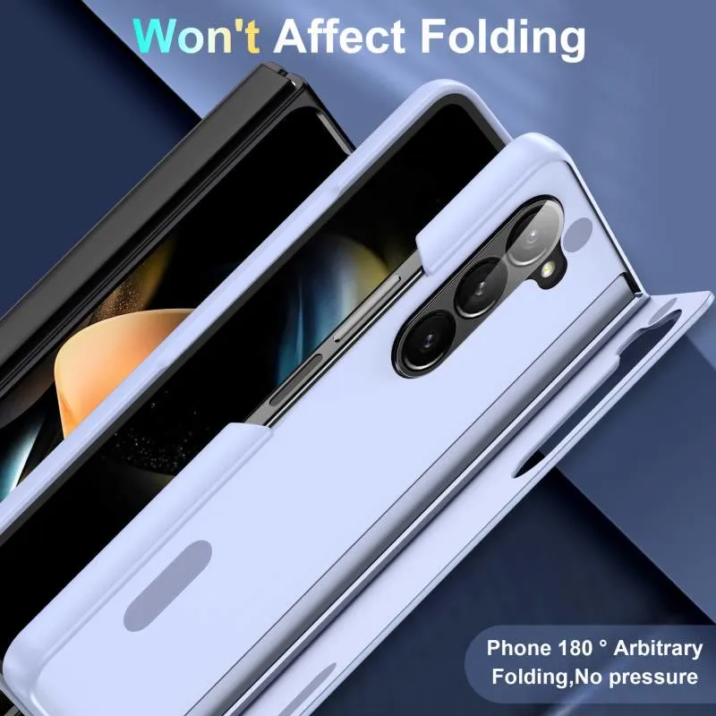 Shockproof Built-in Kickstand Screen Proctector Phone Case for Samsung Z Fold