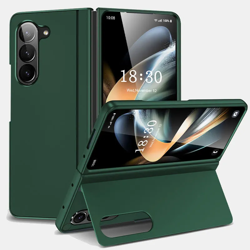 Shockproof Built-in Kickstand Screen Proctector Phone Case for Samsung Z Fold