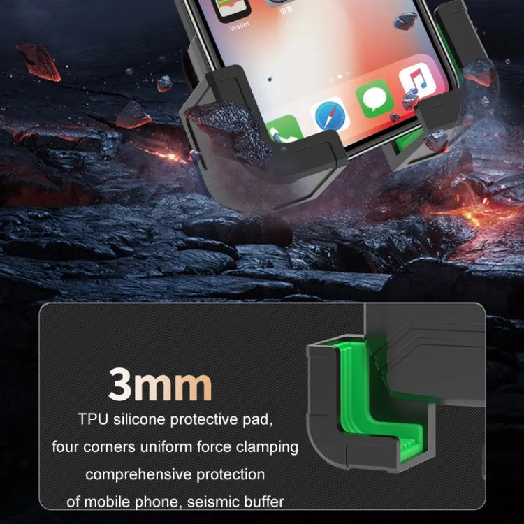 Shockproof Navigation Bracket for Motorcycle and Bicycle Mobile Phone, Random Color Delivery, Style: 2393J3