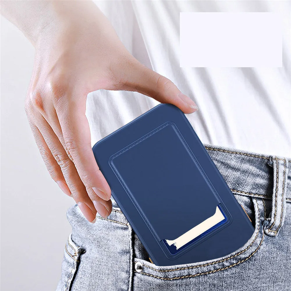 Soft Cover With Card Slots For Samsung Galaxy