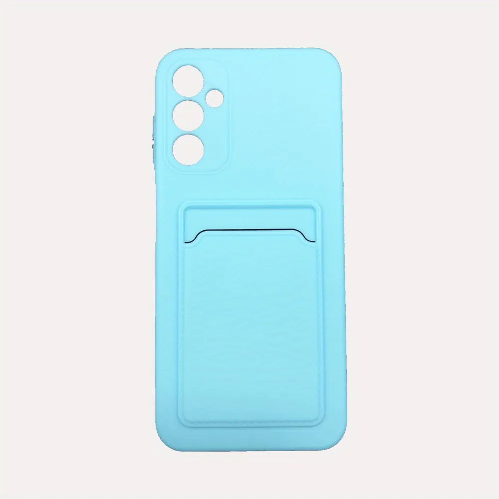 Soft Cover With Card Slots For Samsung Galaxy