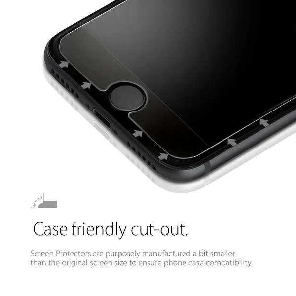 Spigen - GLAS.tR SLIM HD Premium Screen Protector for iPhone 8 Plus / 7 Plus