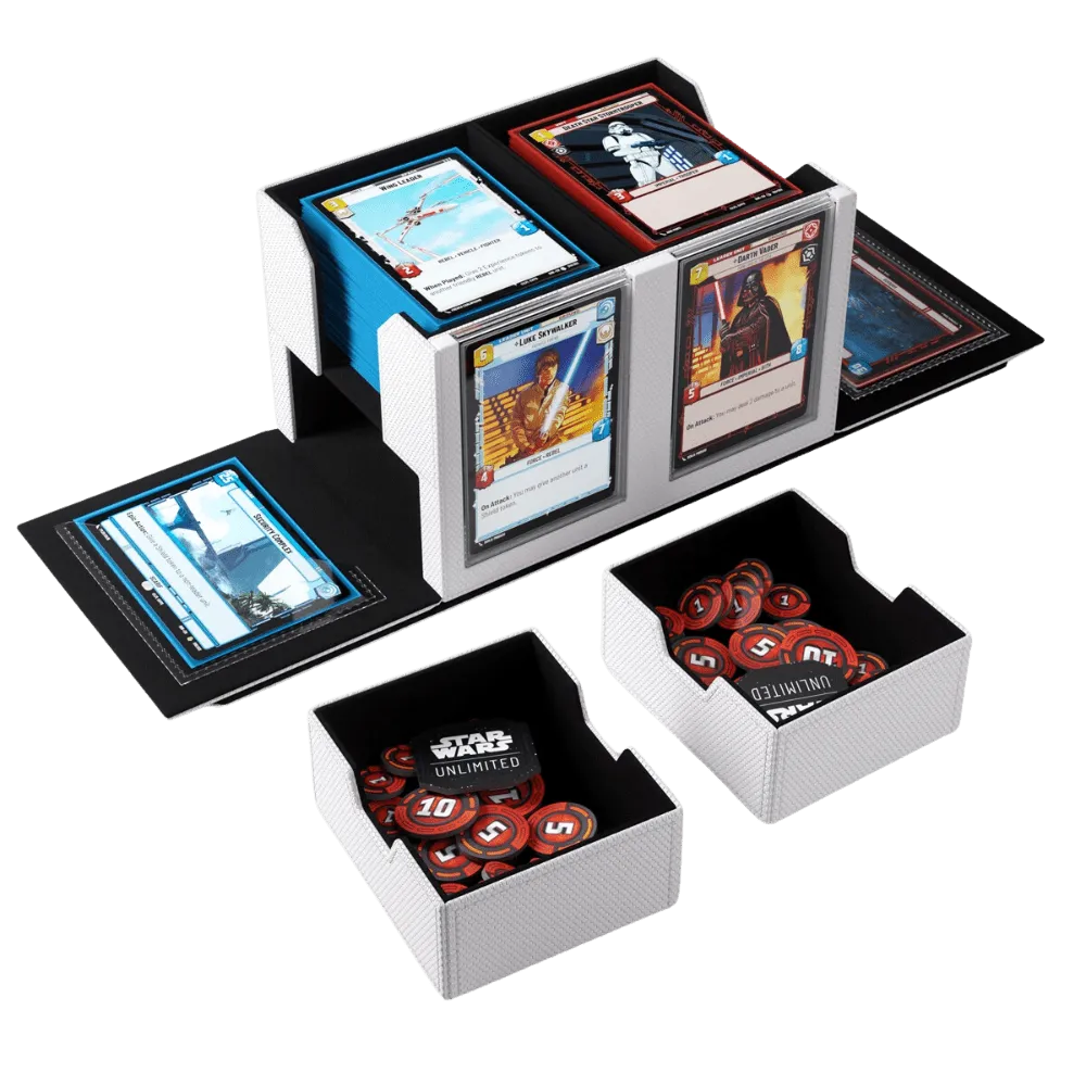 Star Wars: Unlimited Double Deck Pod (White/Black)