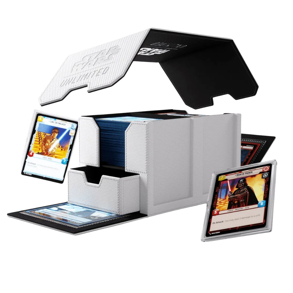 Star Wars: Unlimited Double Deck Pod (White/Black)