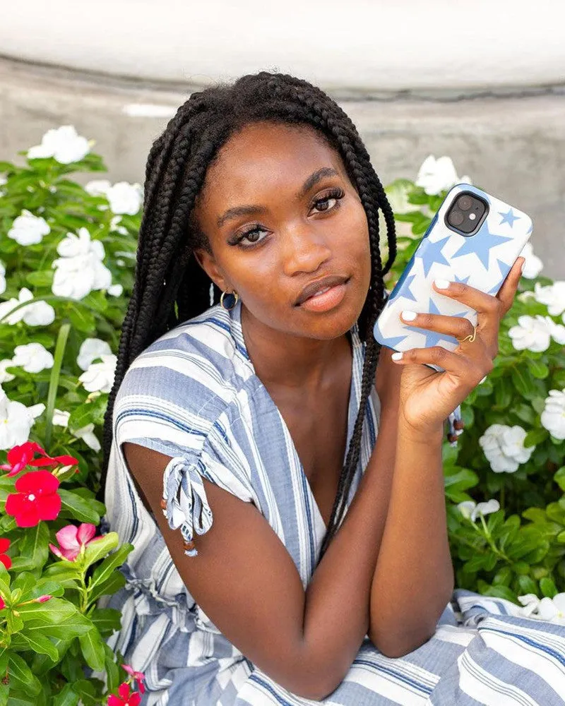 Stars Align | Blue & White Stars Samsung Case