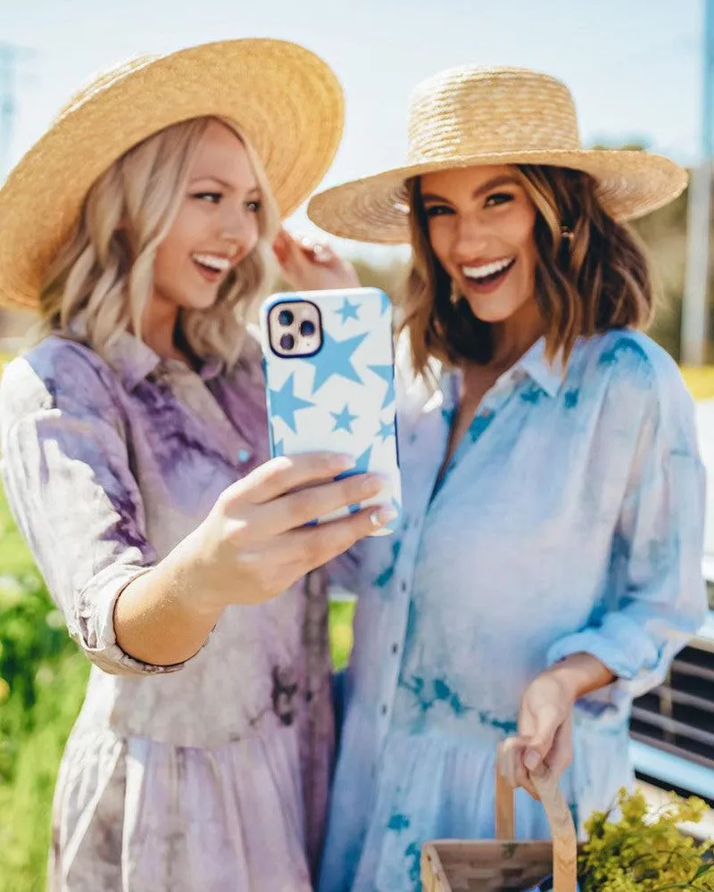 Stars Align | Blue & White Stars Samsung Case