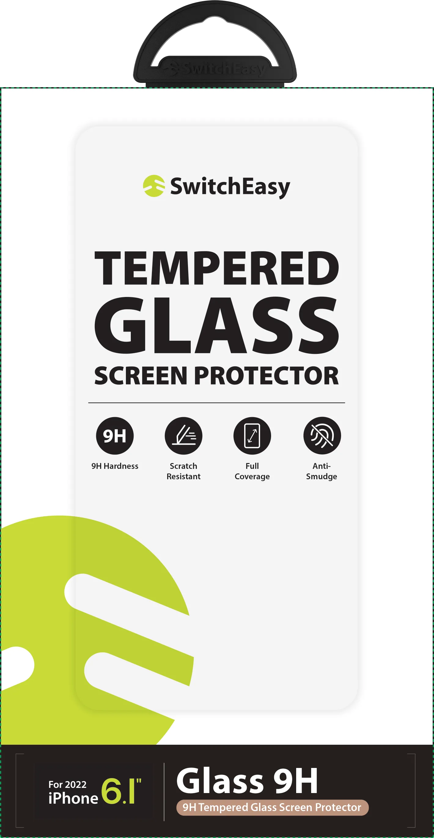 SwitchEasy Glass 9H Tempered Glass Screen Protector For iPhone 14 / iPhone 14 Plus / iPhone 14 Pro / iPhone Pro Max