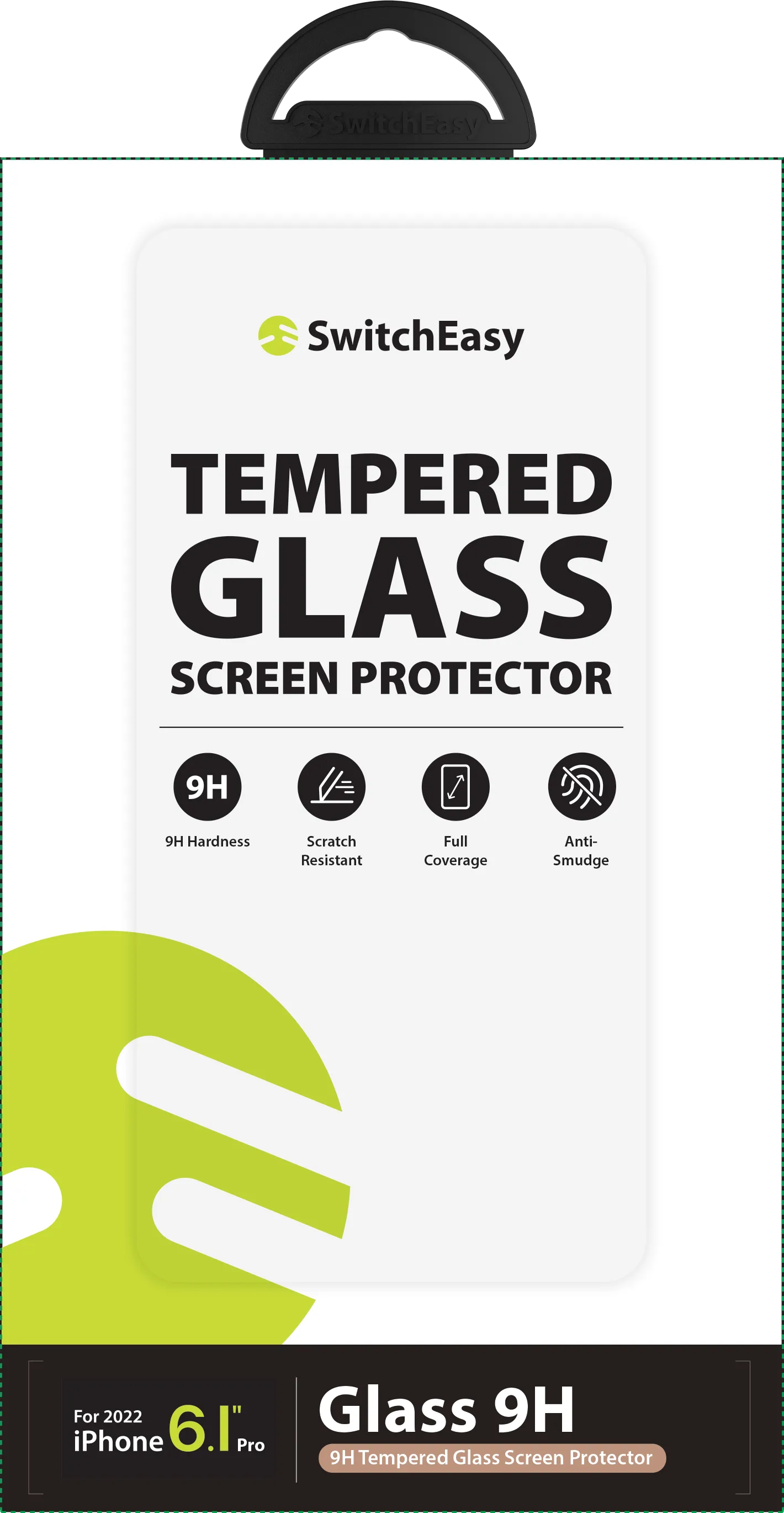 SwitchEasy Glass 9H Tempered Glass Screen Protector For iPhone 14 / iPhone 14 Plus / iPhone 14 Pro / iPhone Pro Max