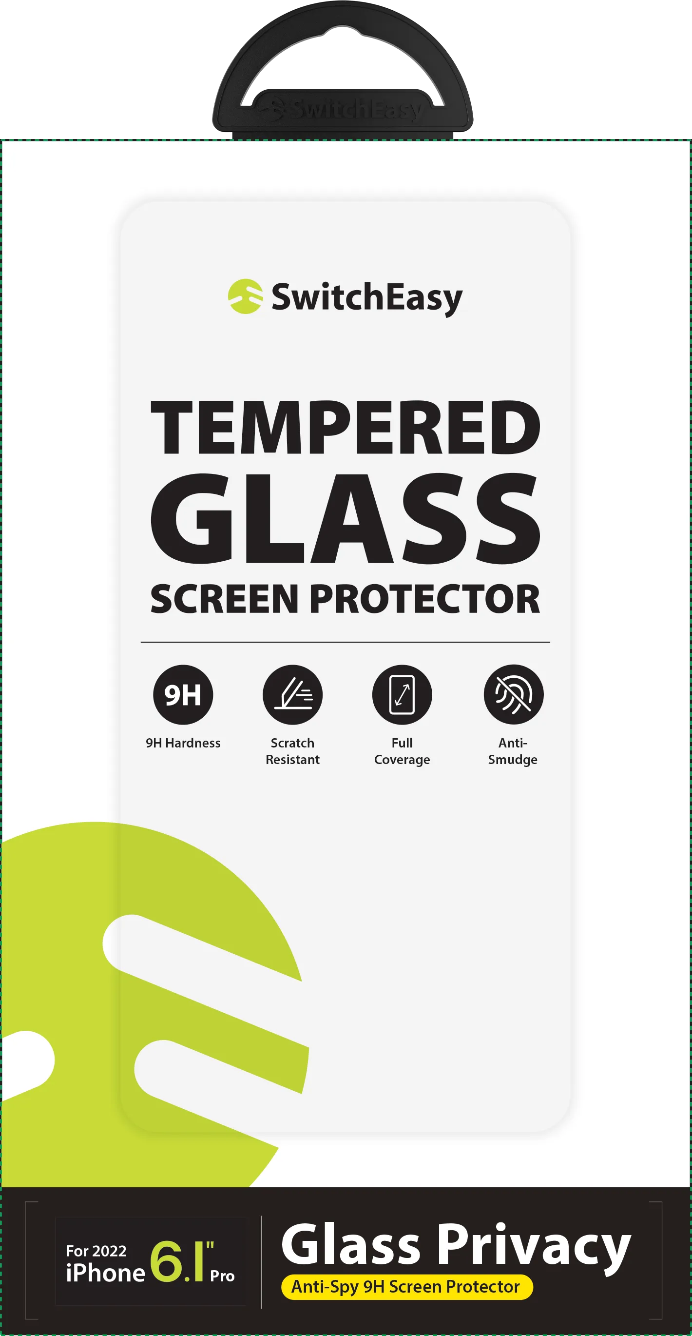 SwitchEasy Glass Privacy For iPhone 14/ iPhone 14 Plus / iPhone 14 Pro / iPhone 14 Pro Max