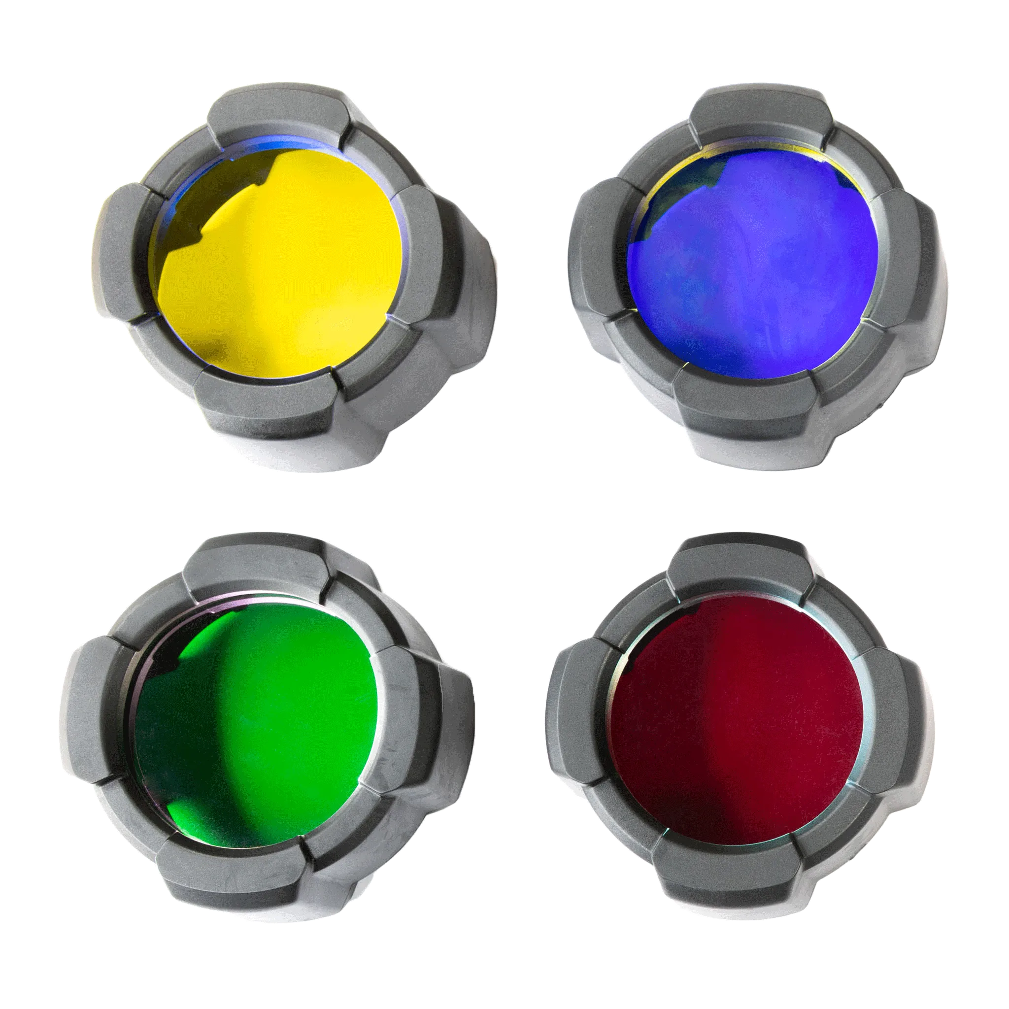 Torch Colour Filter Caps 53mm, Set of 4
