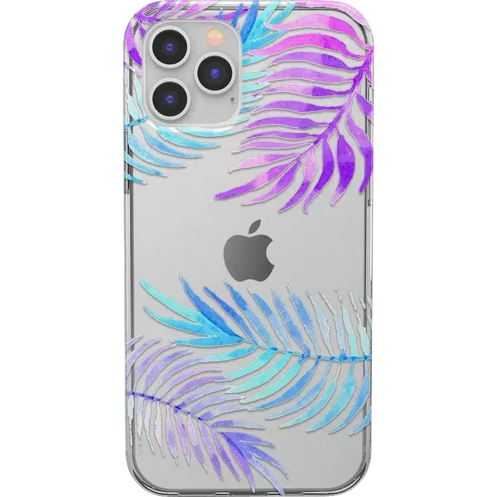 Tropical Blues | Palm Leaves Floral case